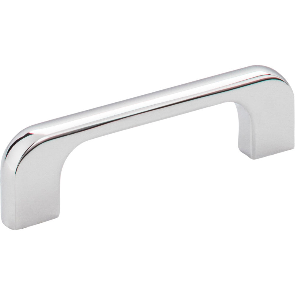 Jeffrey Alexander 264-3PC: 3" cc Alvar Round Bar Cabinet Pull - Polished Chrome