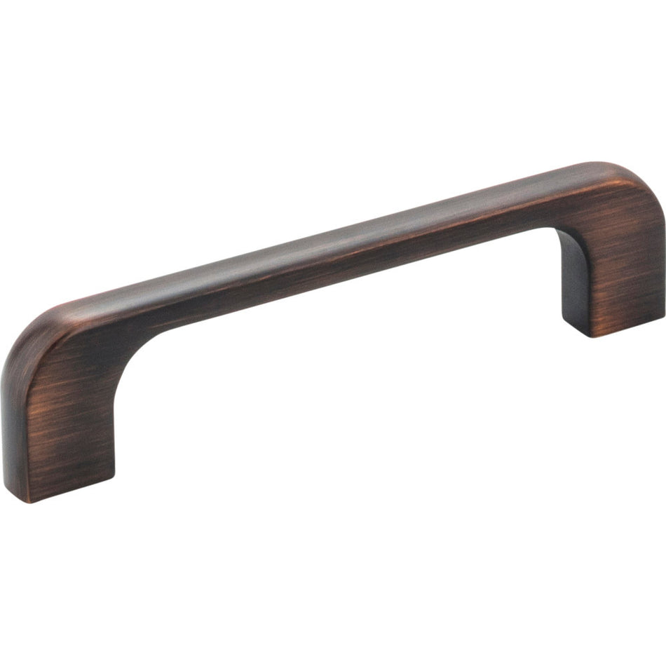 Jeffrey Alexander 264-96DBAC: 96mm cc Alvar Round Bar Cabinet Pull - Brushed Oil Rubbed Bronze