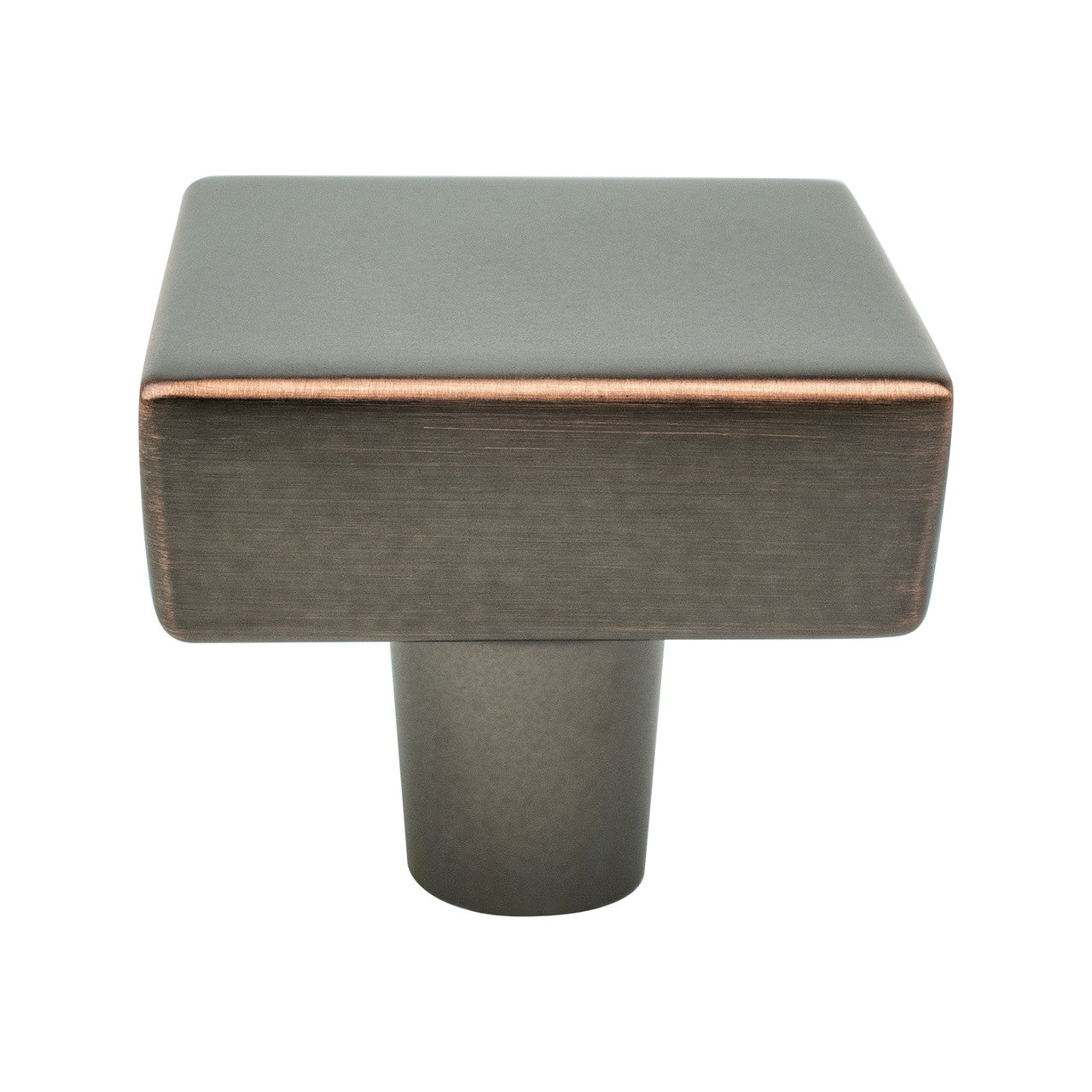 Berenson 2647-10VB: 1-3/8" Brookridge Square Cabinet Knob - Verona Bronze
