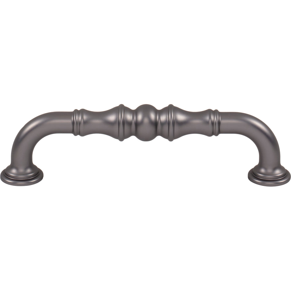 Top Knobs TK3432AG: 5-1/16" cc Bayridge Cabinet Pull - Ash Gray