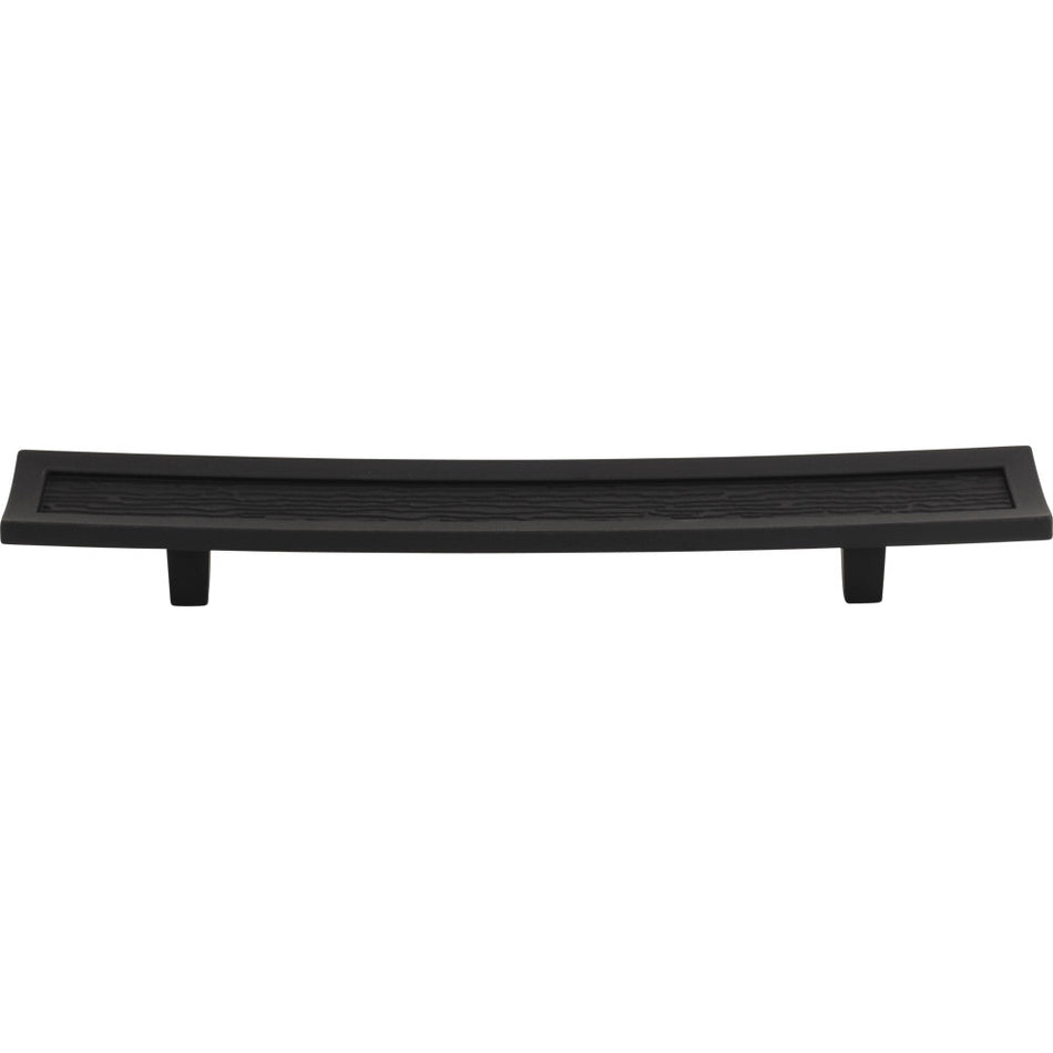 Atlas 269-BL: 5-1/16" cc Primitive Cabinet Pull - Matte Black