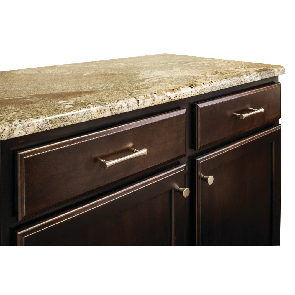 Elements 26SN: 1" Sedona Tapered Cabinet Knob - Satin Nickel