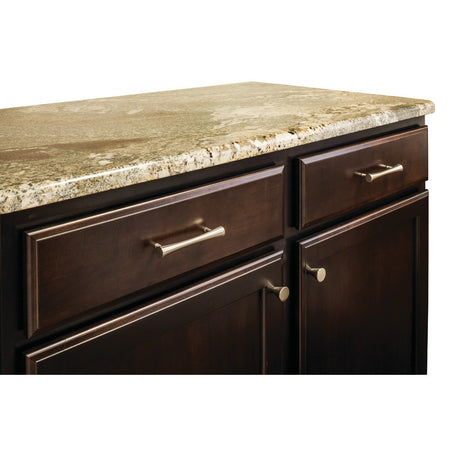 Elements 26SN: 1" Sedona Tapered Cabinet Knob - Satin Nickel
