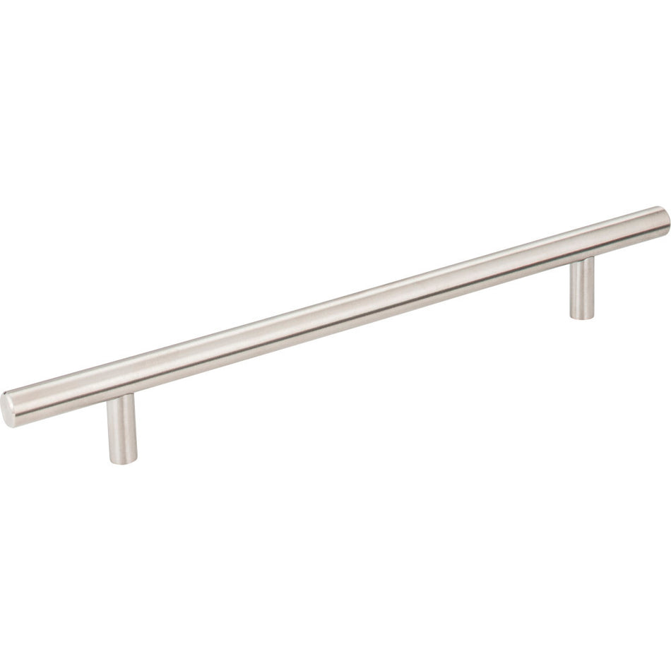 Elements 270SS: 192 mm cc Naples Round Bar Cabinet Pull - Stainless Steel