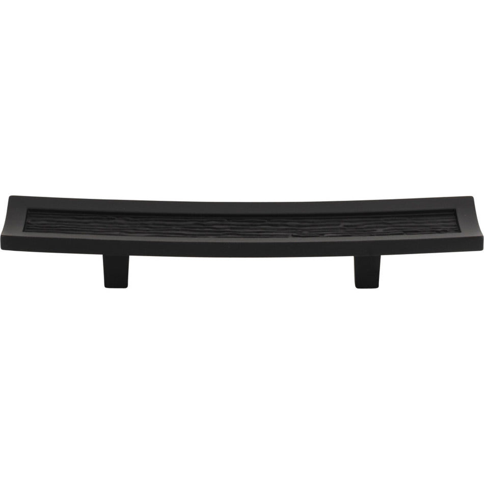 Atlas 271-BL: 3" cc Primitive Cabinet Pull - Black