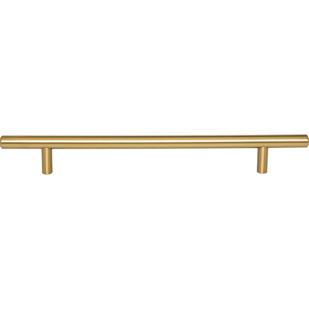 Elements 272SBZ: 192 mm cc Naples Round Bar Cabinet Pull - Satin Bronze