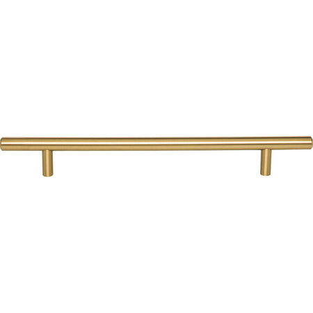 Elements 272SBZ: 192 mm cc Naples Round Bar Cabinet Pull - Satin Bronze