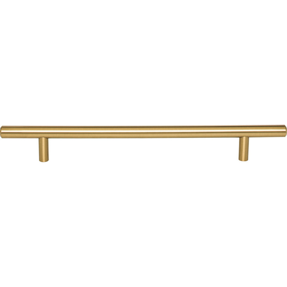 Elements 272SBZ: 192 mm cc Naples Round Bar Cabinet Pull - Satin Bronze