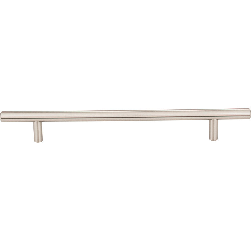 Elements 272SN: 192 mm cc Naples Round Bar Cabinet Pull - Satin Nickel
