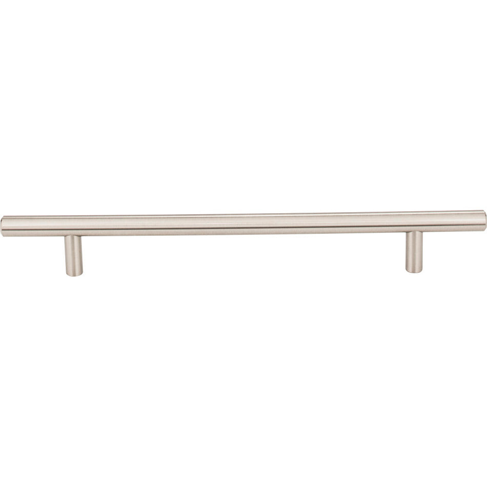 Elements 272SN: 192 mm cc Naples Round Bar Cabinet Pull - Satin Nickel