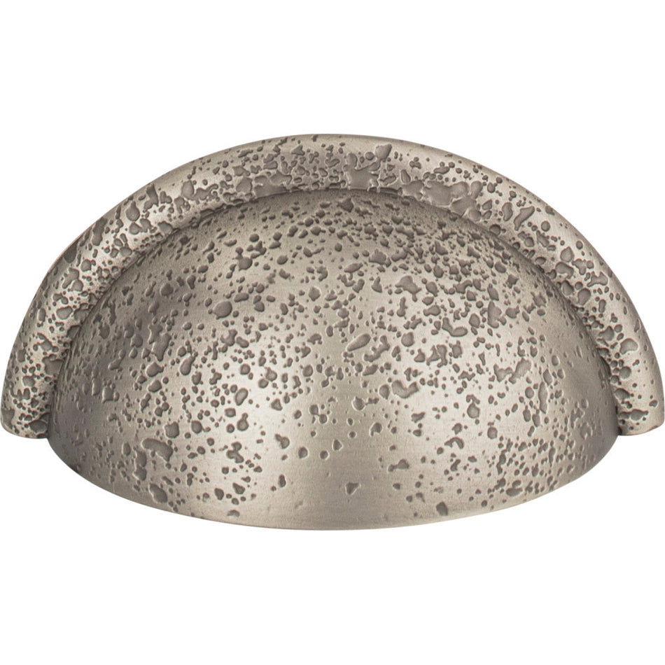 Atlas 274-P: 3" cc Olde World Cup Cabinet Pull - Pewter