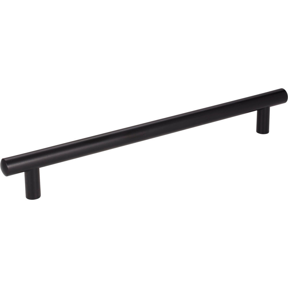 Jeffrey Alexander 274MB: 224mm cc Key West Round Bar Cabinet Pull - Matte Black