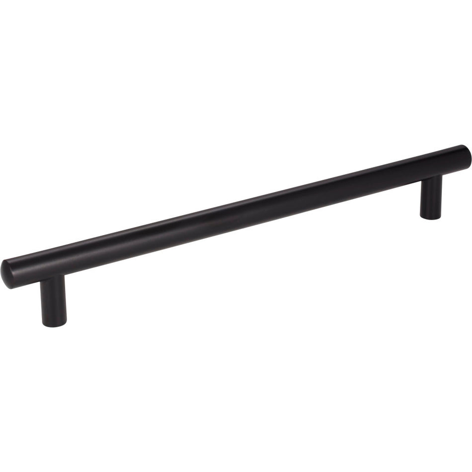 Jeffrey Alexander 274MB: 224mm cc Key West Round Bar Cabinet Pull - Matte Black