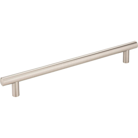 Jeffrey Alexander 274SN: 224mm cc Key West Round Bar Cabinet Pull - Satin Nickel