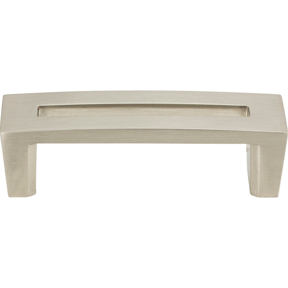 Atlas 275-BRN: 3" cc Centinel Cabinet Pull - Brushed Nickel