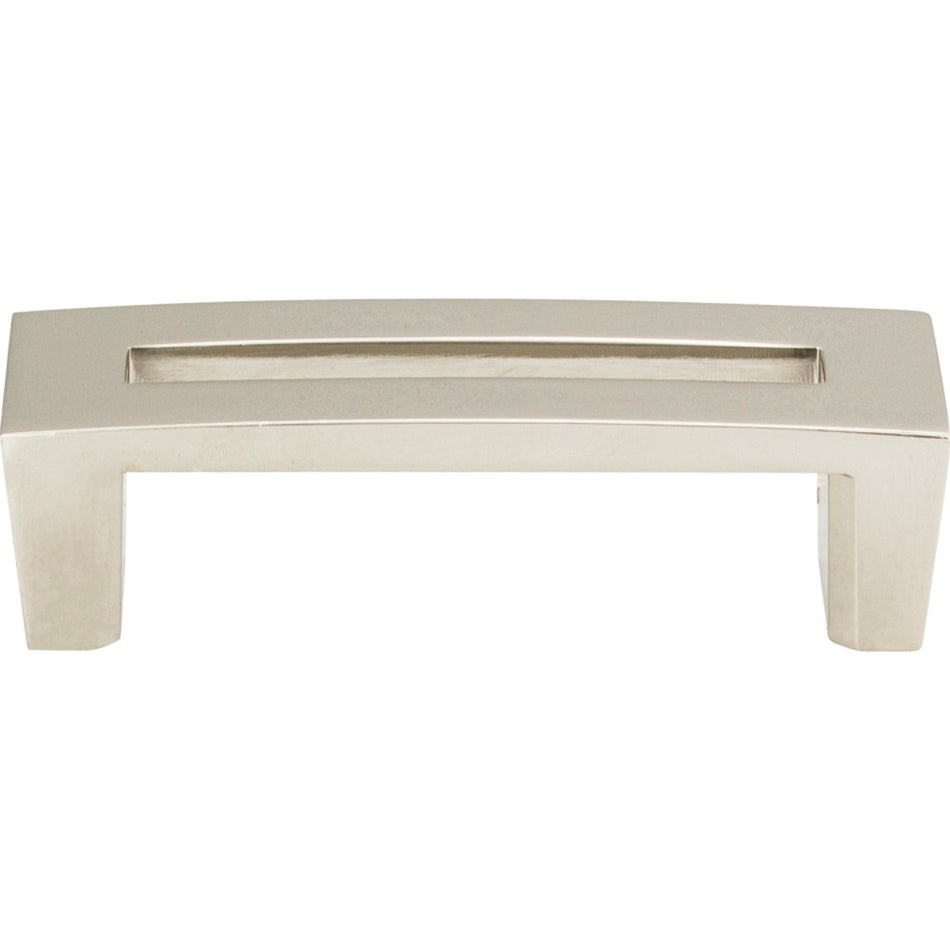 Atlas 275-PN: 3" cc Centinel Cabinet Pull - Polished Nickel