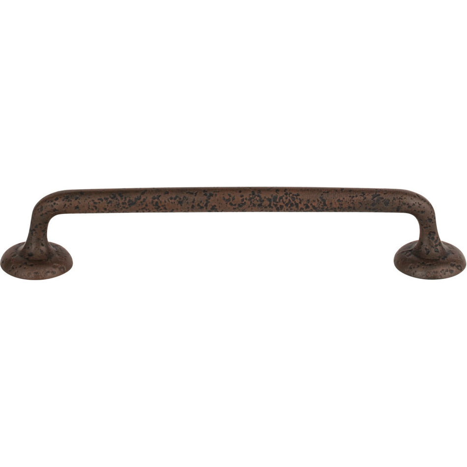 Atlas 276-R: 5-1/16" cc Olde World Cabinet Pull - Rust