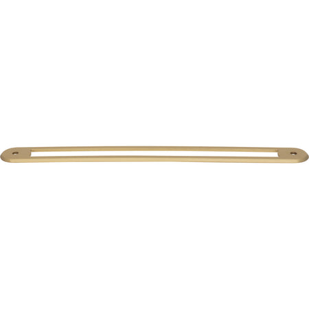 Top Knobs TK3356HB: 8-13/16" Brockwell Oval Backplate - Honey Bronze