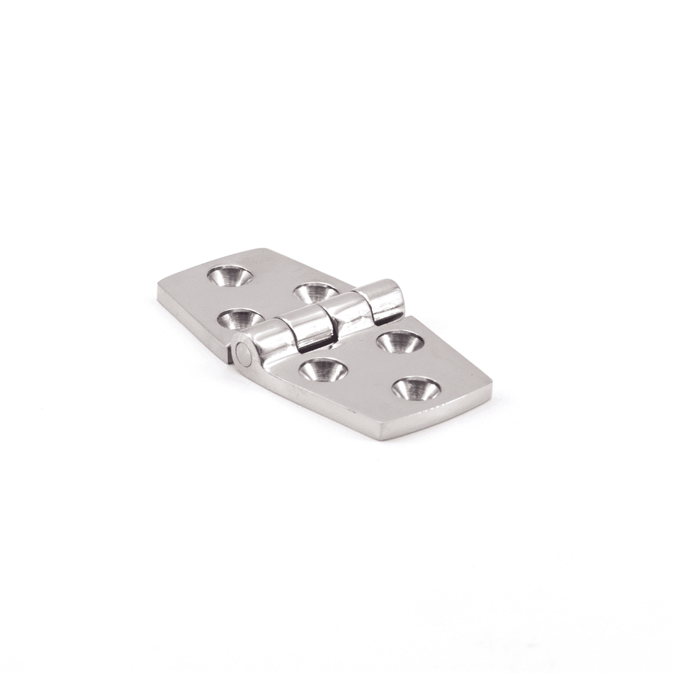 Sugatsune 28500: 74mm Cabinet Butt Hinge - Mirror Finish Stainless Steel