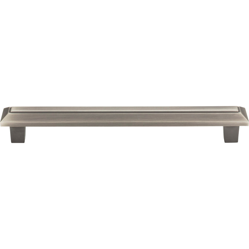 Atlas 284-P: 6-5/16" cc Trocadero Cabinet Pull - Pewter