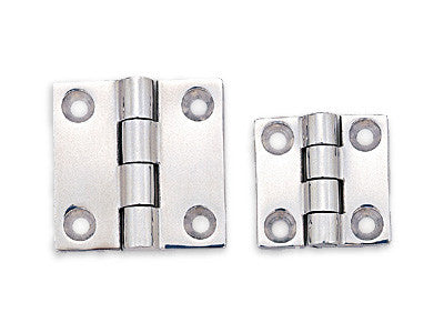 Sugatsune 28400: 50mm Butt Cabinet Hinge - Mirror Stainless Steel