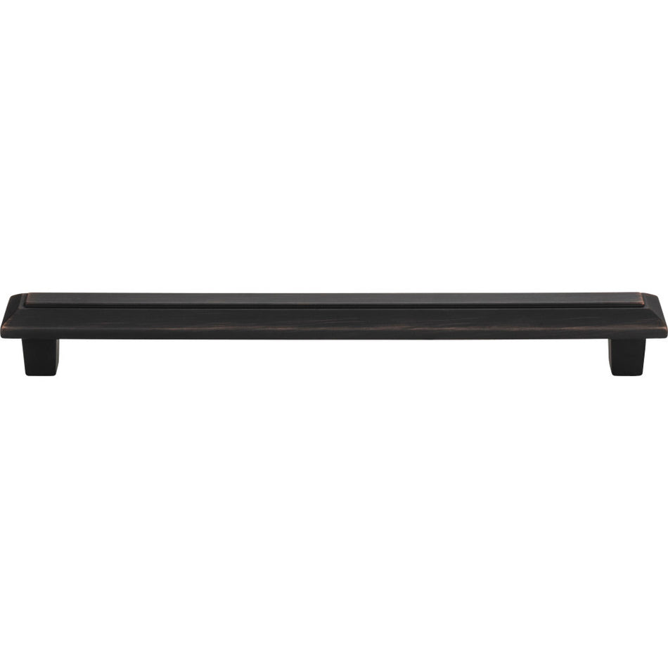 Atlas 285-VB: 7-1/2" cc Trocadero Cabinet Pull - Venetian Bronze