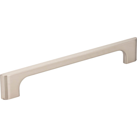 Jeffrey Alexander 286-160SN: 160mm cc Leyton Bar Cabinet Pull - Satin Nickel