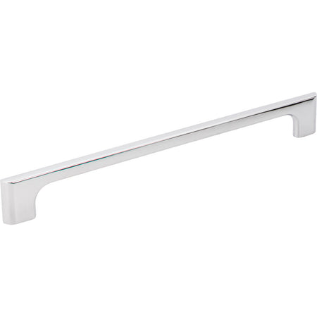 Jeffrey Alexander 286-224PC: 224mm cc Leyton Bar Cabinet Pull - Polished Chrome