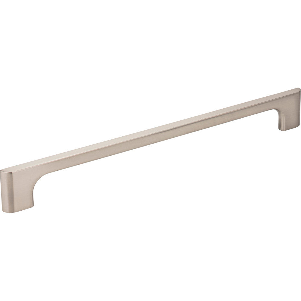 Jeffrey Alexander 286-224SN: 224mm cc Leyton Bar Cabinet Pull - Satin Nickel