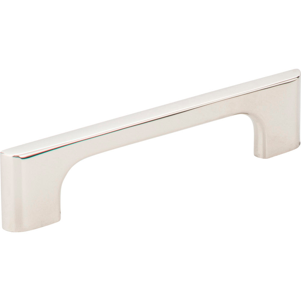 Jeffrey Alexander 286-96NI: 96mm cc Leyton Bar Cabinet Pull - Polished Nickel