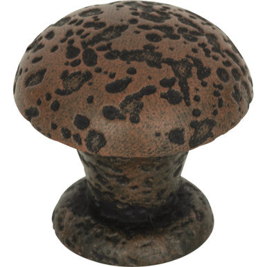 Atlas 286-R: 1" Olde World Cabinet Knob - Rust