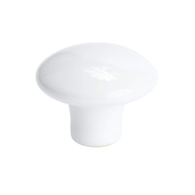 Berenson 2880-539: 1-3/8" Concord Cabinet Knob - White Ceramic