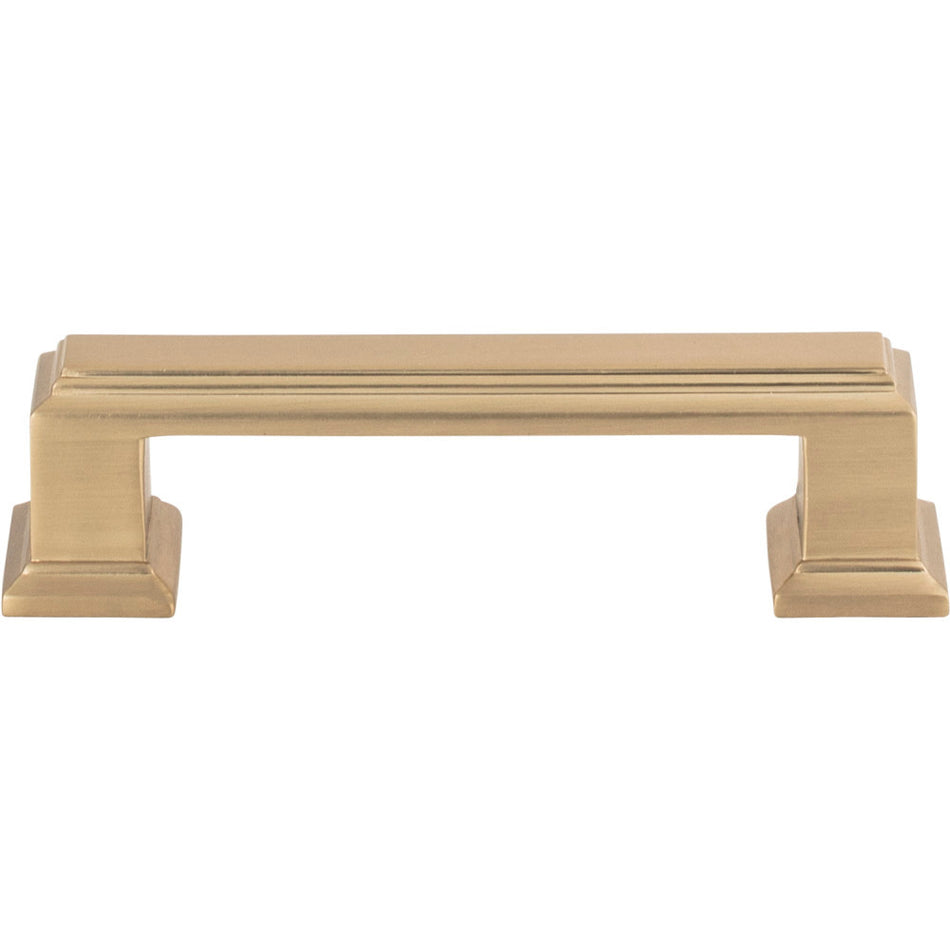 Atlas 291-CM: 3" cc Sutton Place Cabinet Pull - Champagne