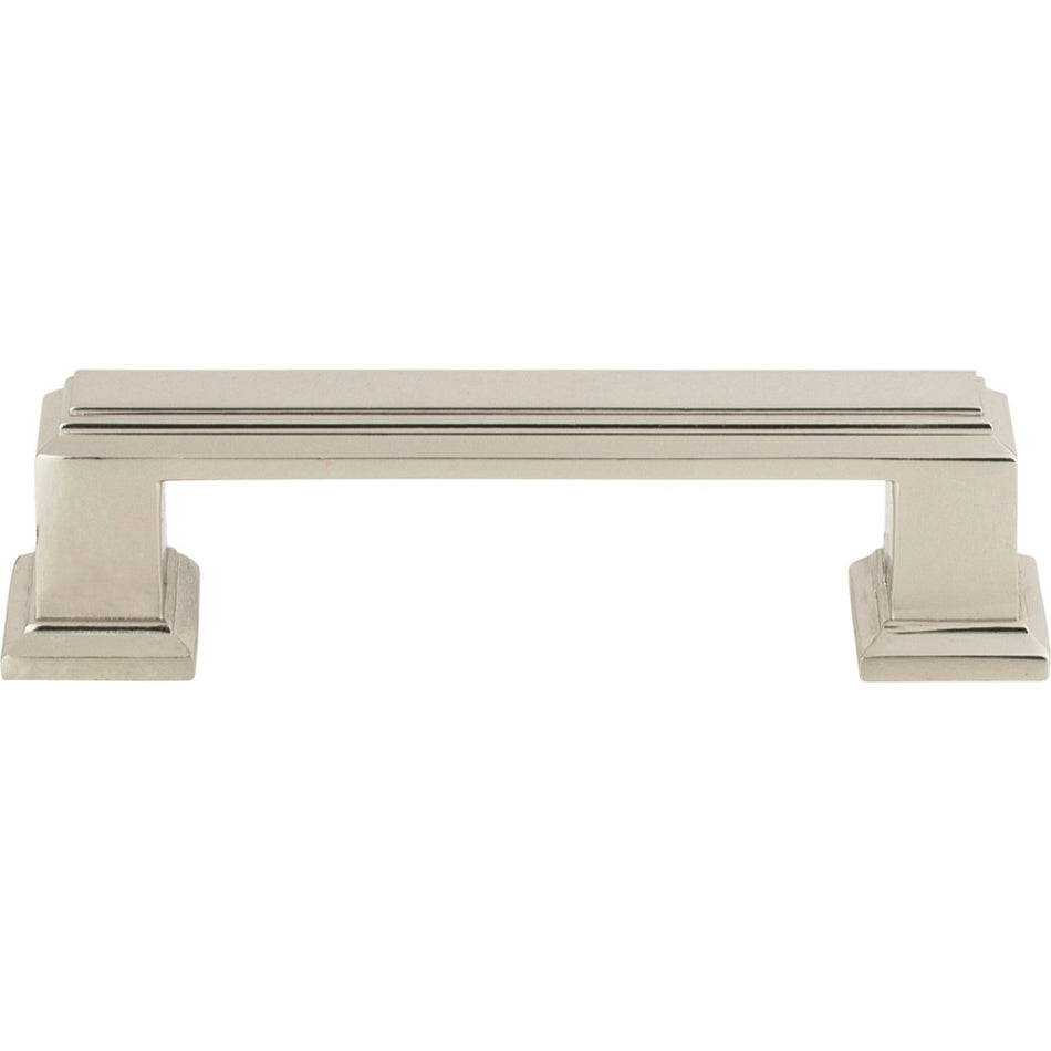 Atlas 291-PN: 3" cc Sutton Place Cabinet Pull - Polished Nickel