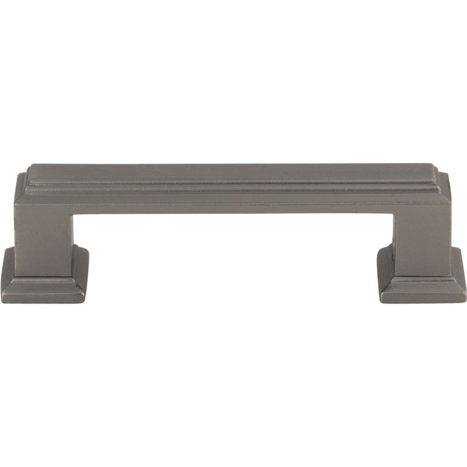 Atlas 291-SL: 3" cc Sutton Place Cabinet Pull - Slate