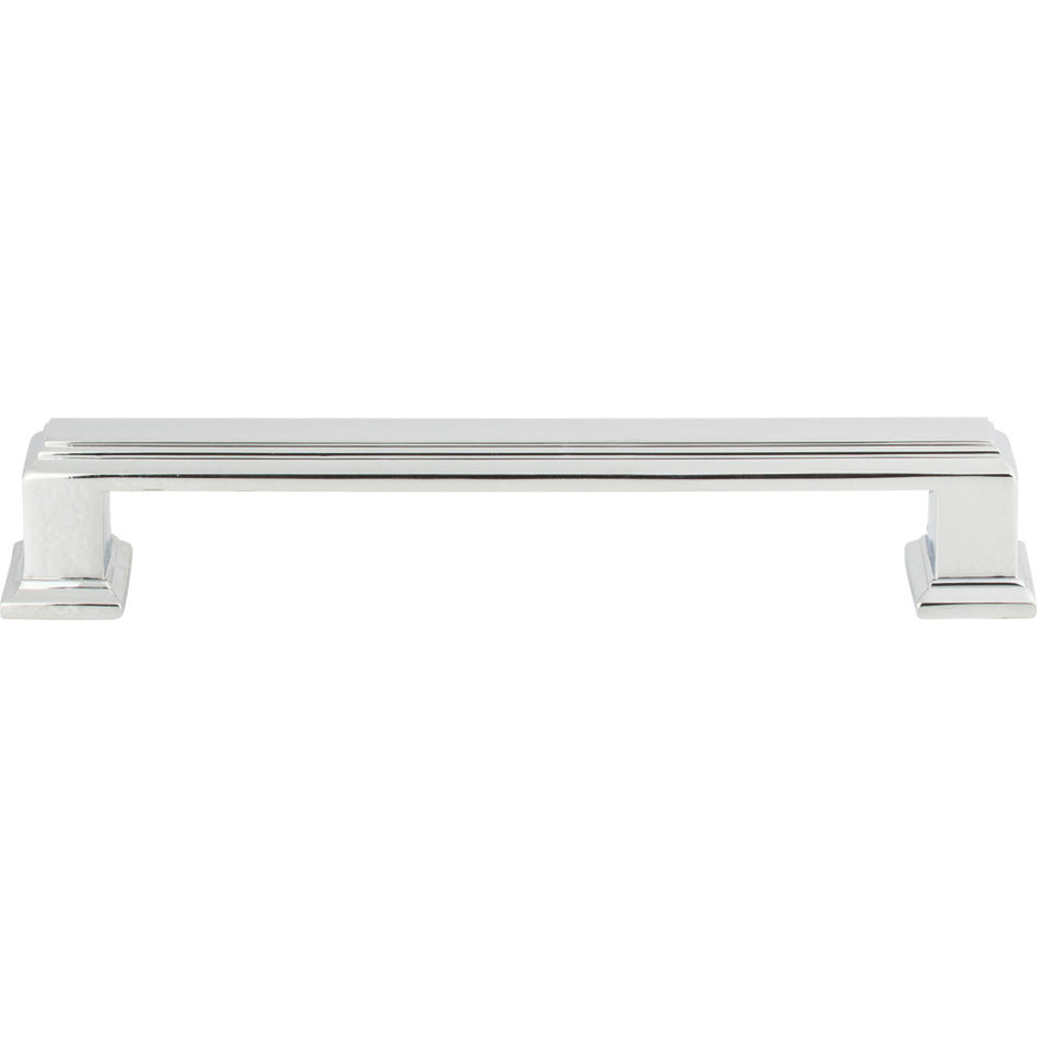 Atlas 292-CH: 5-1/16" cc Sutton Place Cabinet Pull - Polished Chrome