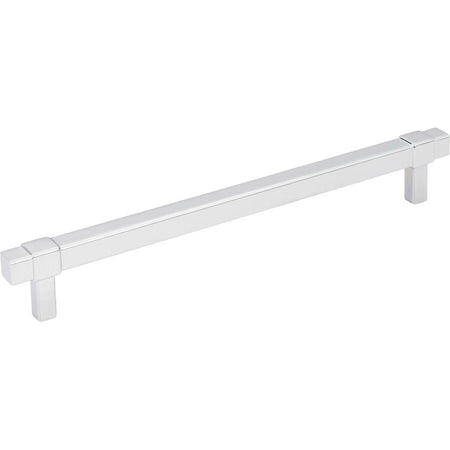 Jeffrey Alexander 293-192PC: 192mm cc Zane Bit Pull Cabinet Pull - Polished Chrome