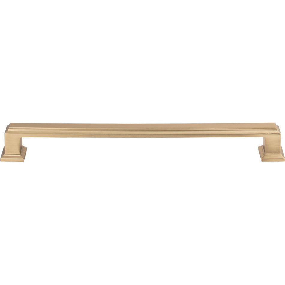 Atlas 293-CM: 7-9/16" cc Sutton Place Cabinet Pull - Champagne