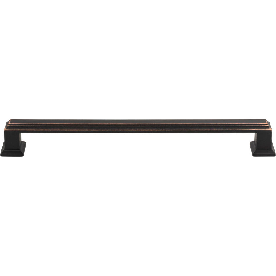 Atlas 293-VB: 7-9/16" cc Sutton Place Cabinet Pull - Venetian Bronze