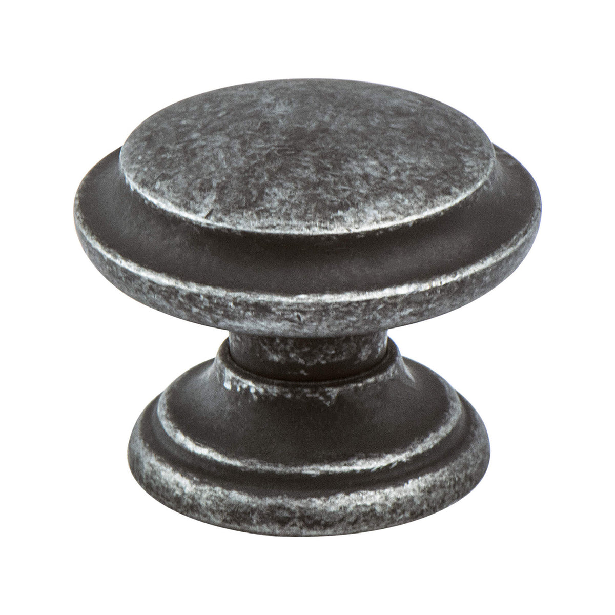 Berenson 2978-1RI-C: 1-3/8" Euro Rustica Cabinet Knob - Rustic Iron