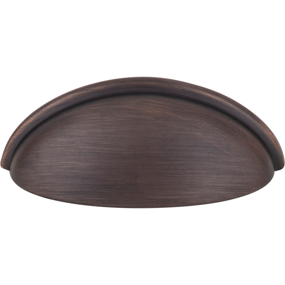 Elements 2981DBAC: 3" cc Florence Cup Cabinet Pull - Brushed Oil Rubbed Bronze