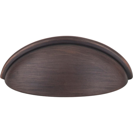 Elements 2981DBAC: 3" cc Florence Cup Cabinet Pull - Brushed Oil Rubbed Bronze