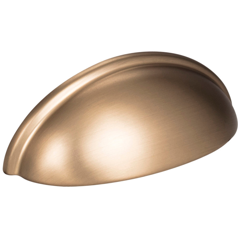 Elements 2981SBZ: 3" cc Florence Cup Cabinet Pull - Satin Bronze