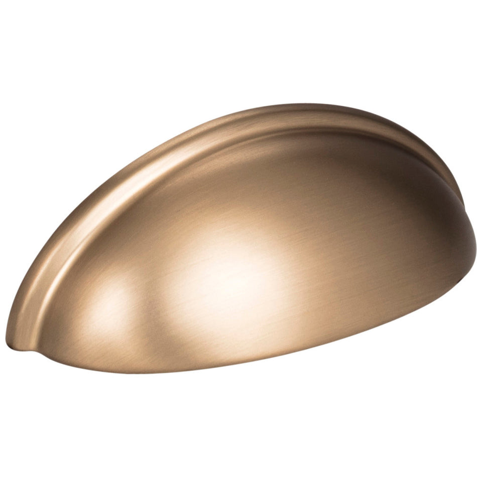 Elements 2981SBZ: 3" cc Florence Cup Cabinet Pull - Satin Bronze