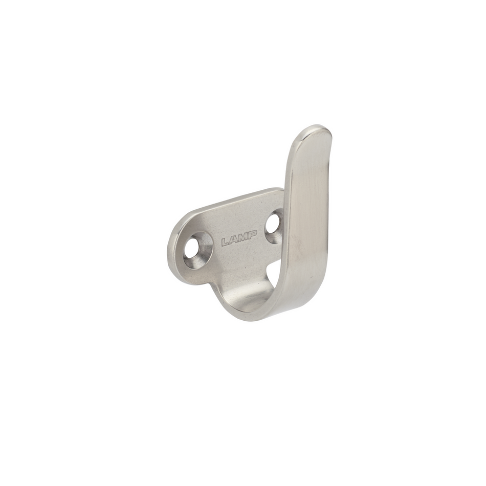 Sugatsune 2H-40: 44mm Single Wall Hook - Satin Stainless Steel