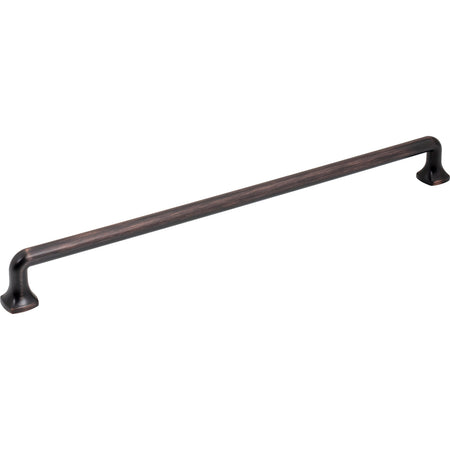 Jeffrey Alexander 663-305DBAC: 305mm cc Griffin Bar Cabinet Pull - Brushed Oil Rubbed Bronze