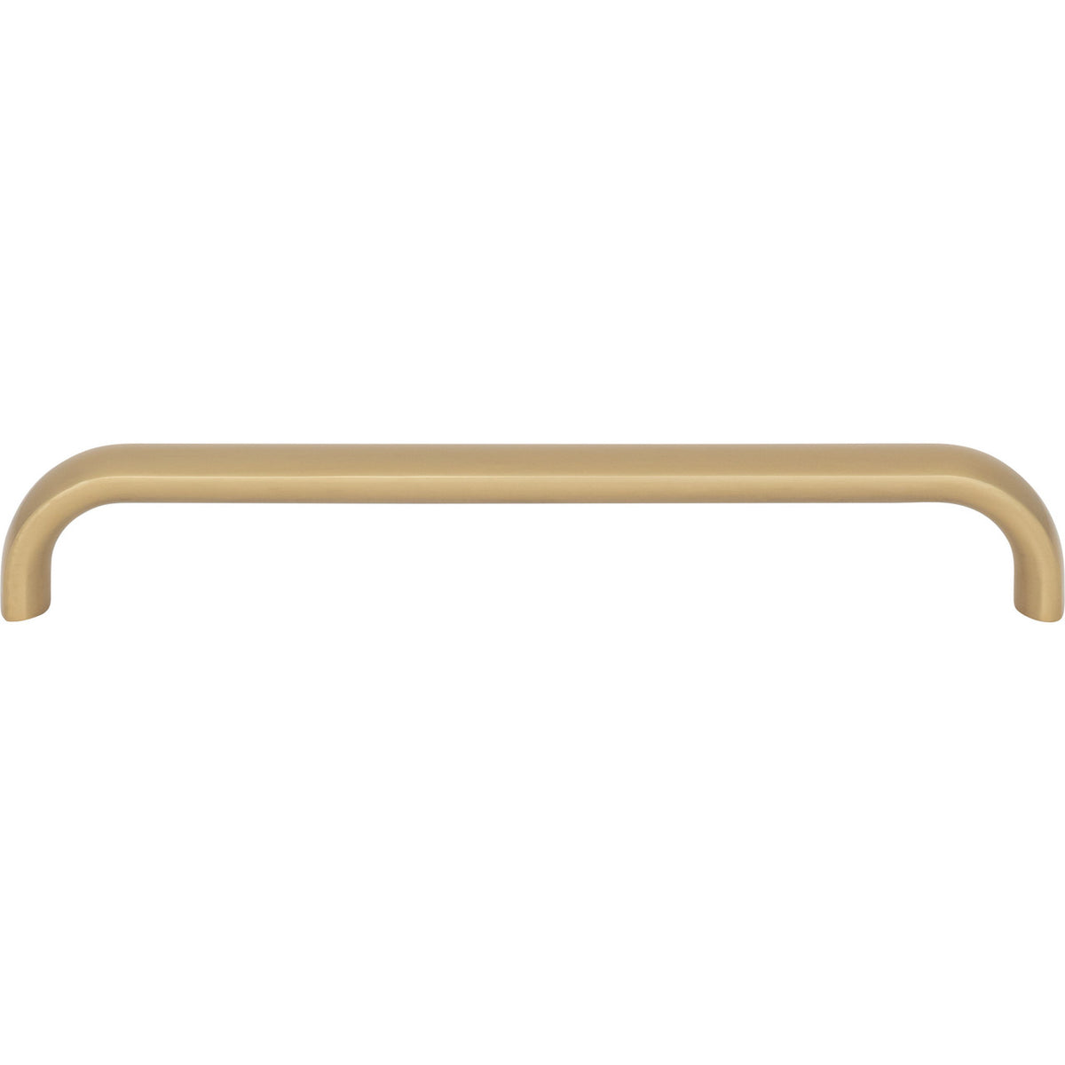 Top Knobs TK3344HB: 6-5/16" Brockwell D-Handle Cabinet Pull - Honey Bronze