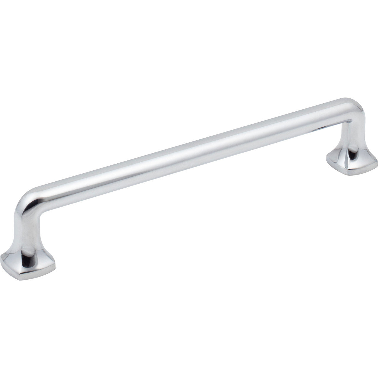 Jeffrey Alexander 663-160PC: 160mm cc Griffin Bar Cabinet Pull - Polished Chrome