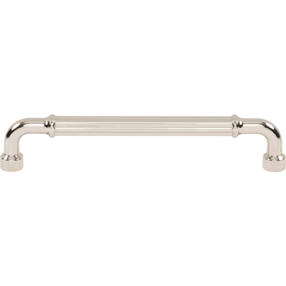 Top Knobs TK3404PN: 6-5/16" cc Pemberton Cabinet Pull - Polished Nickel