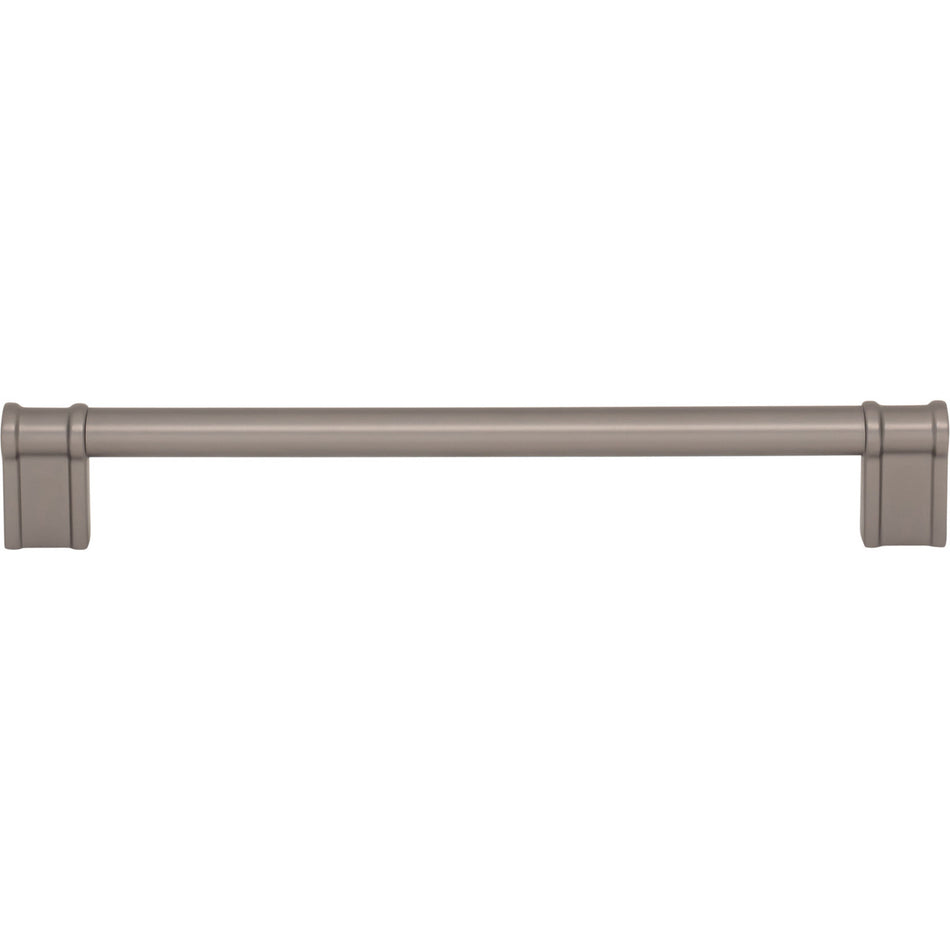 Top Knobs TK3385AG: 7-9/16" Newburn D-Handle Cabinet Pull - Ash Gray